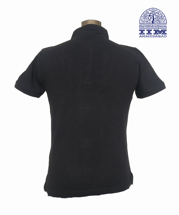 Classic Polo Black & Grey Logo